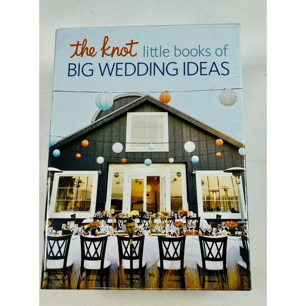 The Knot Little Books of Big Wedding Ideas Box Set Carley Roney Potter Style '14